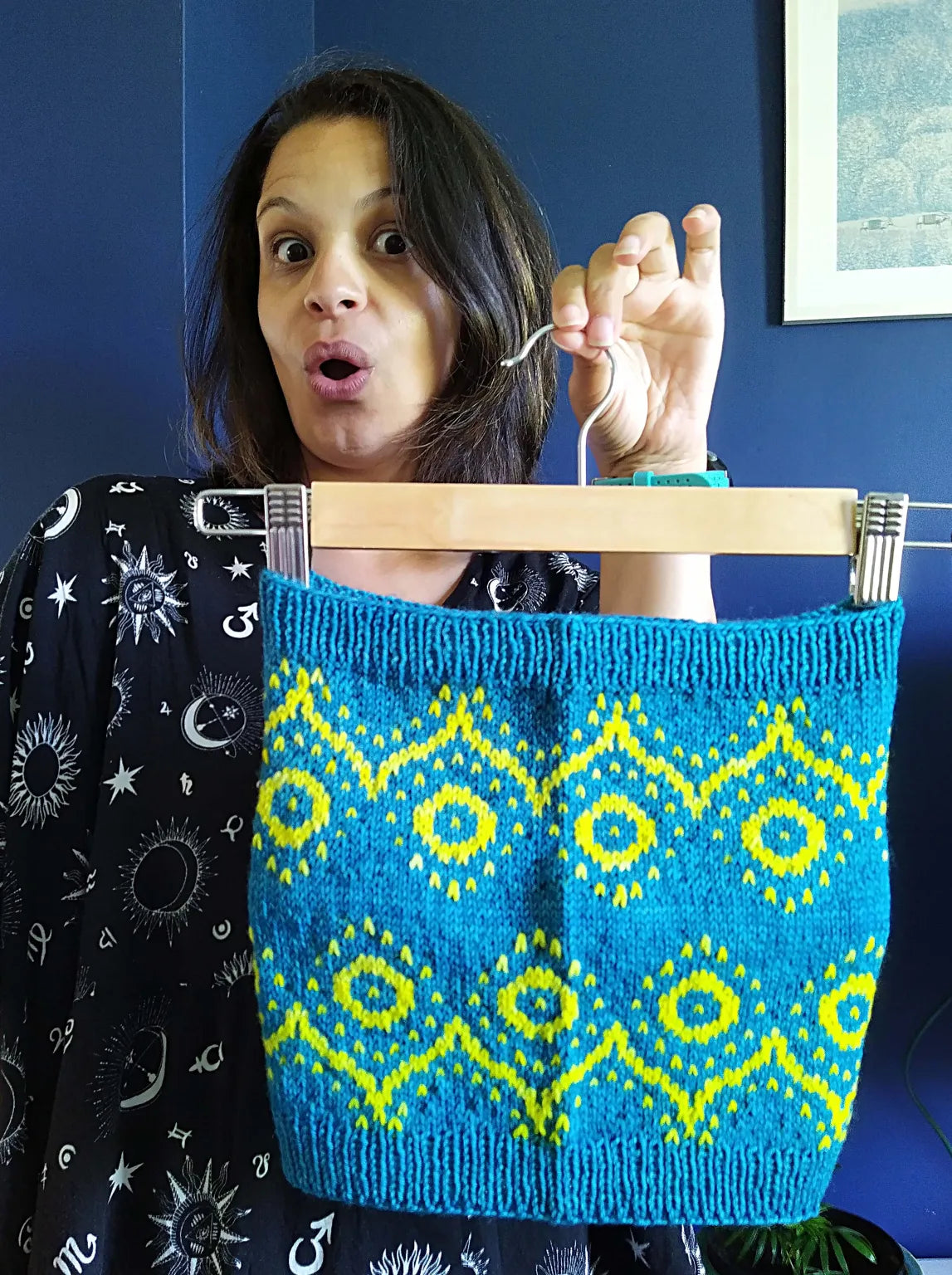 Moorish Moon Cowl Knit Pattern