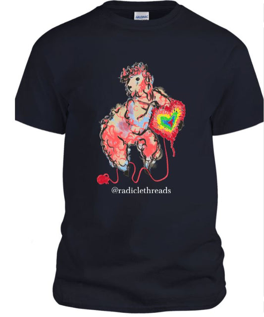 Crochet Alpaca T-Shirt